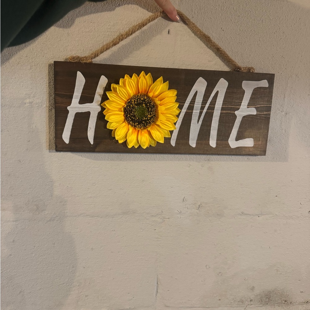 Rustic Sunflower Home Wall Art